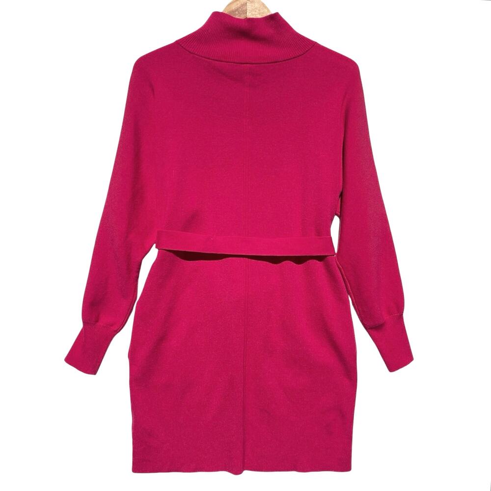 ANTHROPOLOGIE DAILY PRACTICE Women’s Pink Polo Knit Sweater Dress - Picture 7 of 7